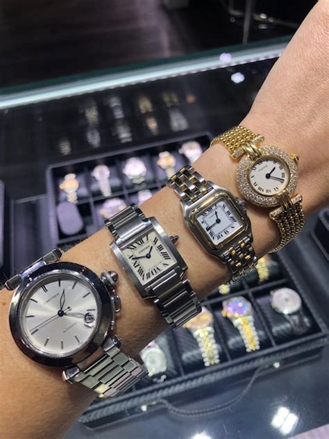 rolex vs cartier women's watch